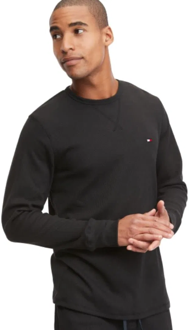 Пижамный топ Tommy Hilfiger черный