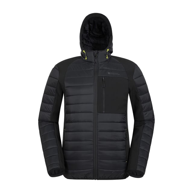 

Мужская утепленная куртка Turbo II Softshell Mountain Warehouse, черный