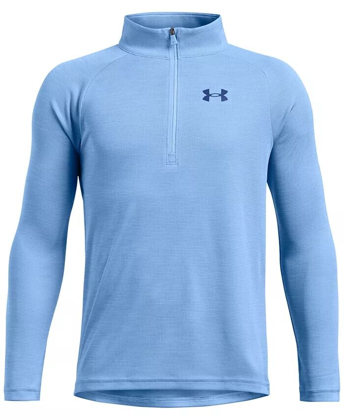 

Текстурированный топ с молнией 1/2 Big Boys Tech Under Armour, серый
