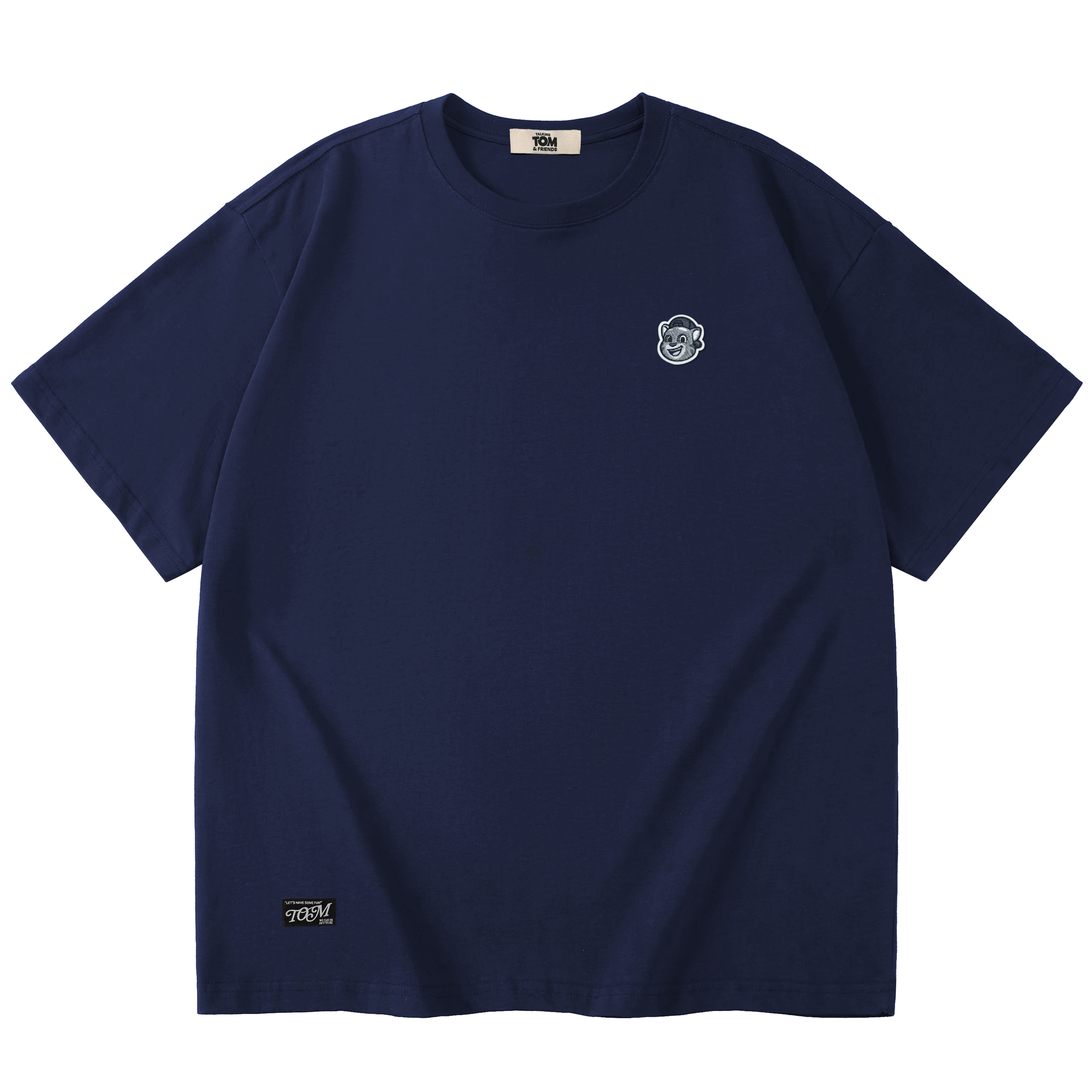

Футболка с коротким рукавом Unisex TALKING TOM, темно-синий