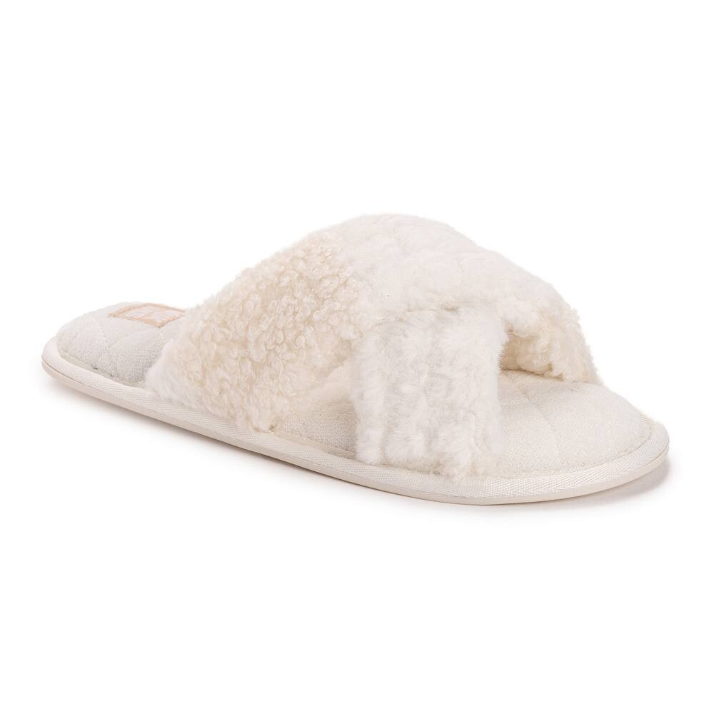 

МУК ЛУКС Perley Женские тапочки MUK LUKS, цвет Ivory