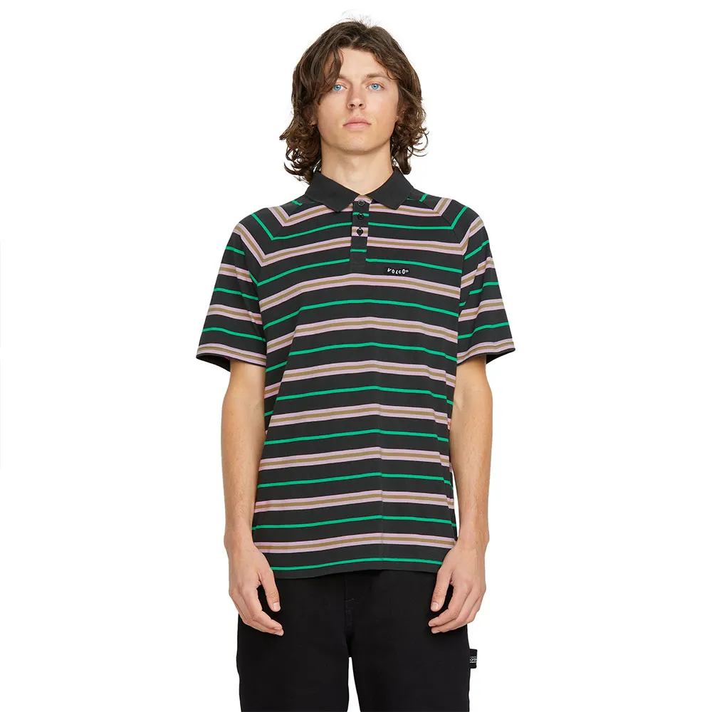 

Рубашка с коротким рукавом Volcom Edges Polo, черный