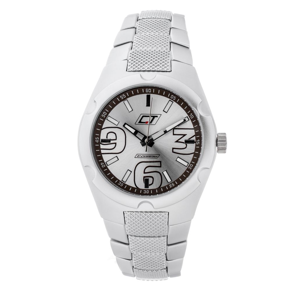 

Мужские часы Chronotech Steel, серебряный