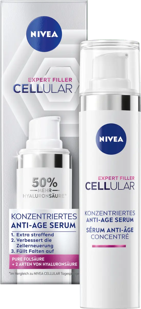 

Антивозрастная сыворотка Cellular Expert Filer 40 мл NIVEA