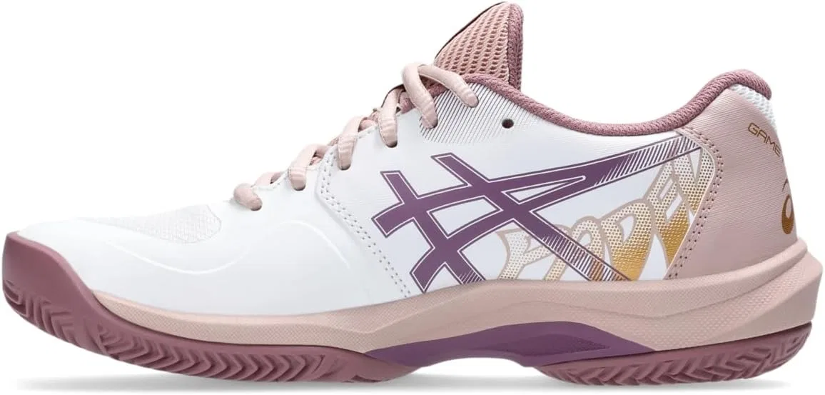 Кроссовки для паделя ASICS Game FF, белый/фиолетовый — фото 4