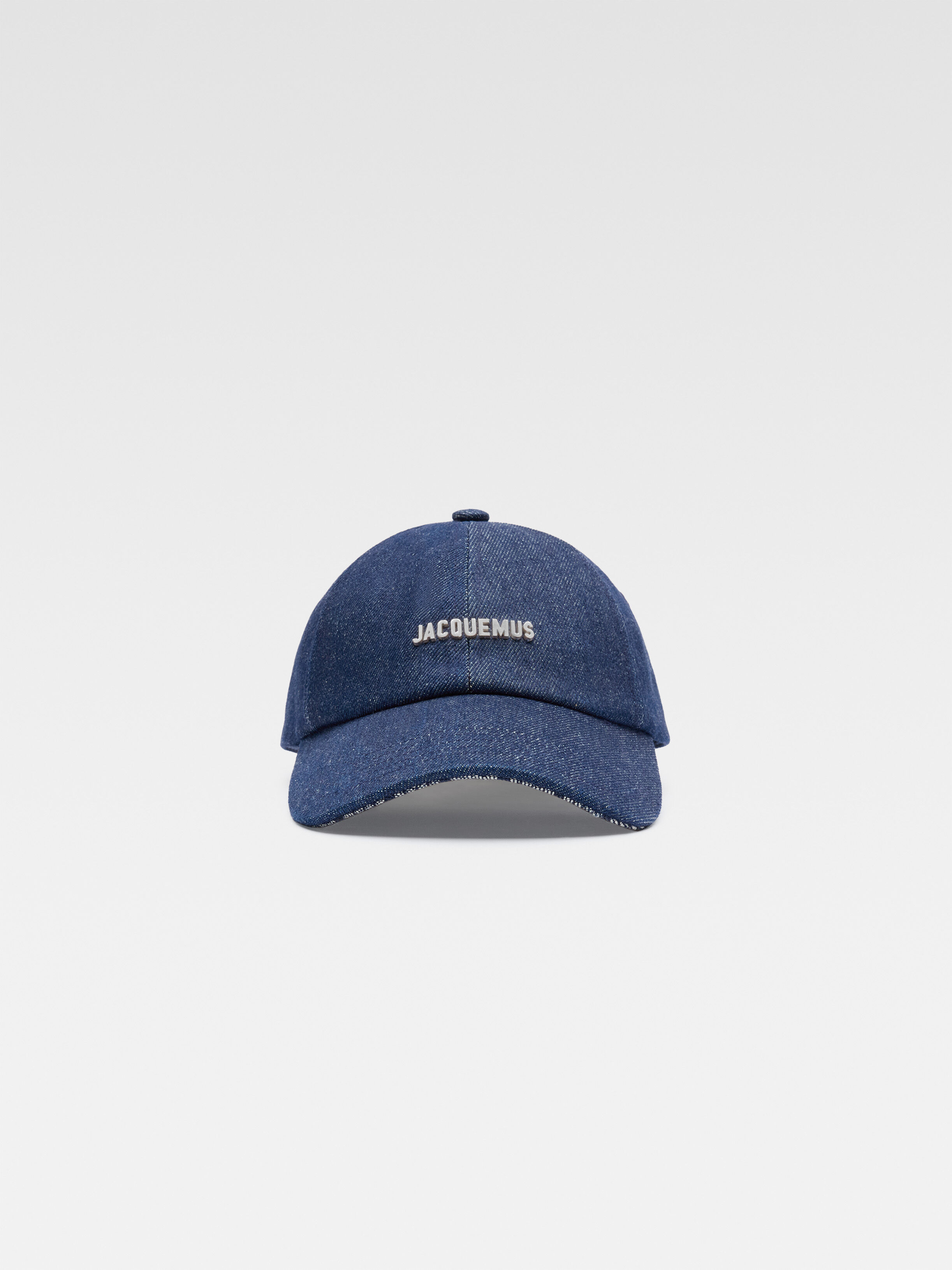 

Кепка с логотипом JACQUEMUS The Gadjo cap, цвет Navy/Navy Stripes