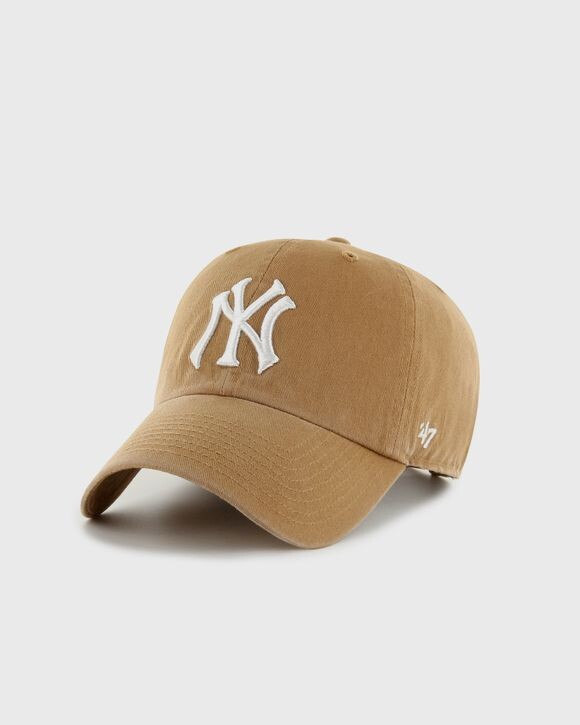 

Бейсболка ´47 Mlb New York Yankees '47 Clean Up W/ No Loop Label, кэмел