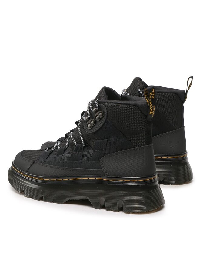 Мужские ботинки Dr. Martens с текстильными вставками, черный — фото 3