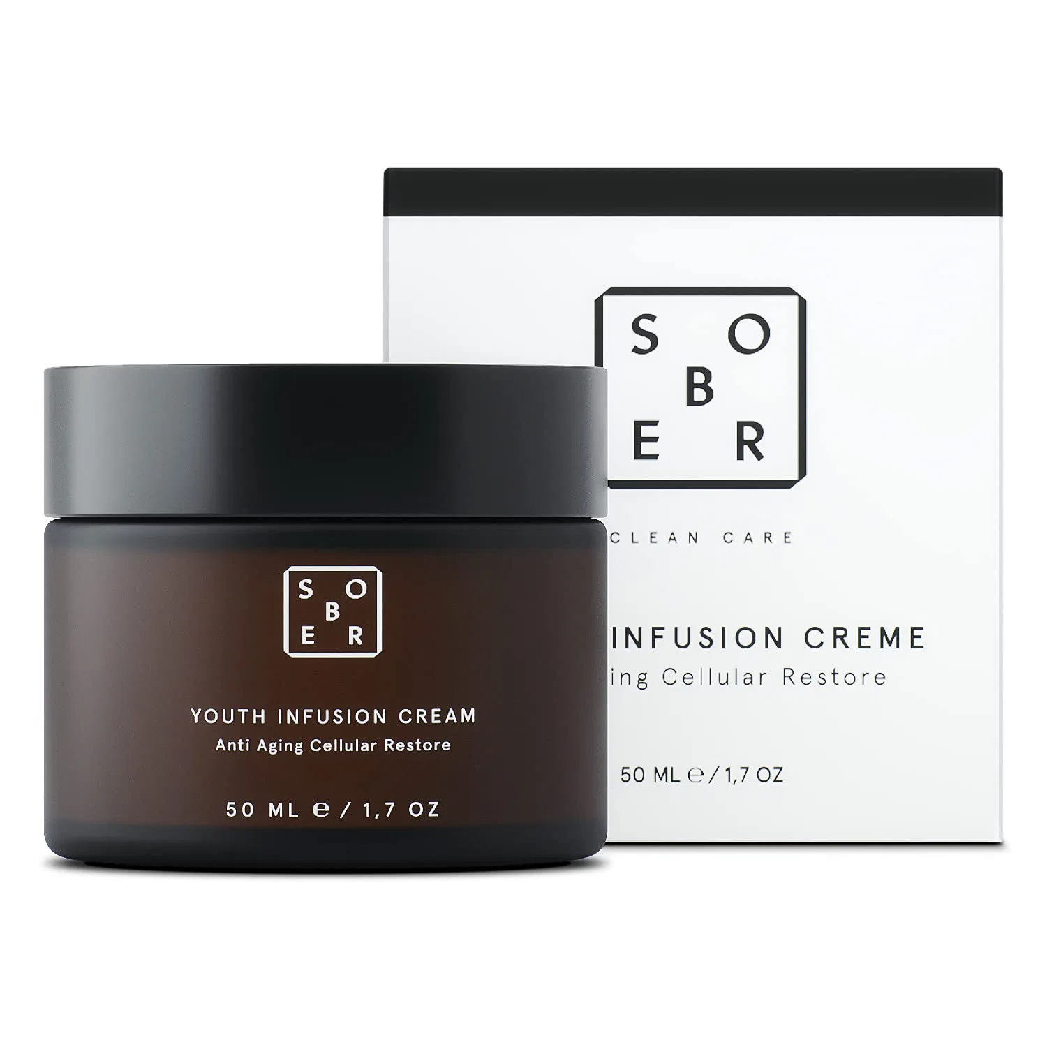 Крем для лица Sober — Высокоэффективный антивозрастной Youth Infusion Cream