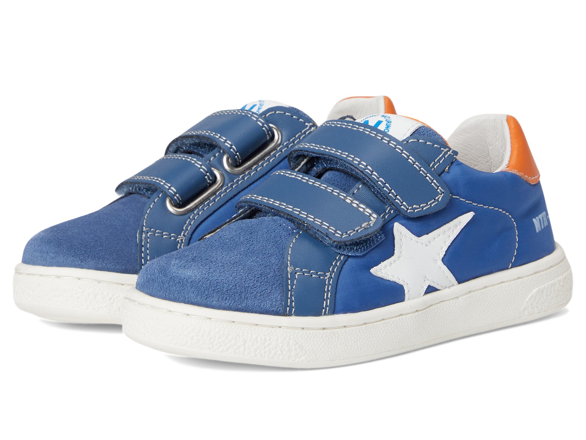 

Кроссовки Naturino Pinn VL, цвет Azure/White/Orange