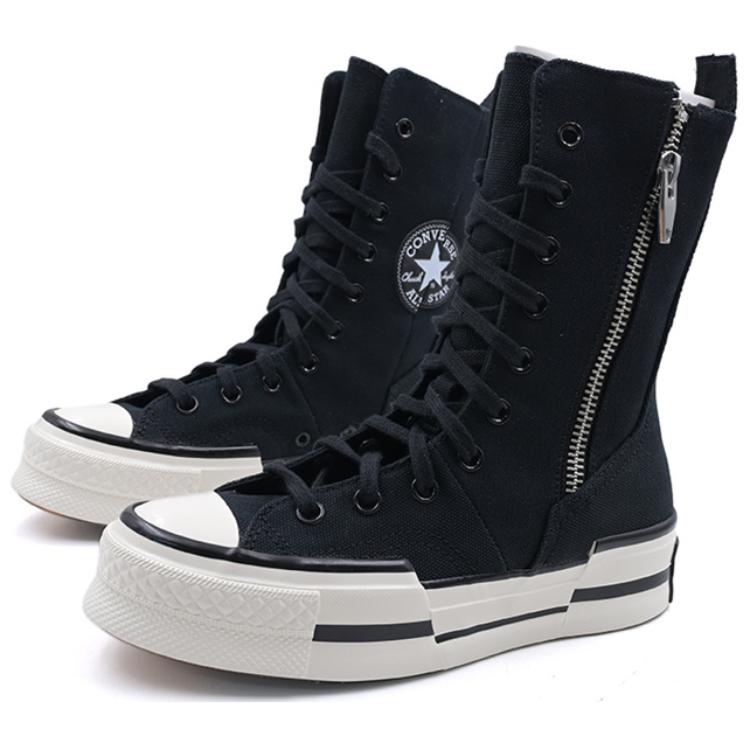 Converse Чак 70 Плюс Икс Хай 'Белая цапля' - Чёрный Белый, цвет Black White — фото 3