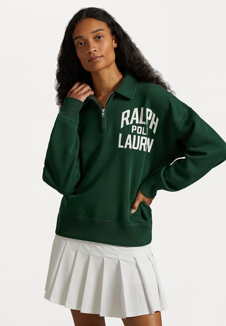 

Толстовка Polo Ralph Lauren LOGO QUARTER ZIP, Northwest Pine/Dark Green