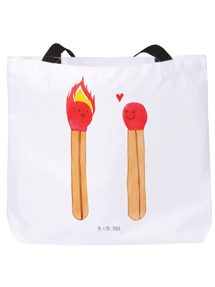

Шоппер Mr. & Mrs. Panda, белый
