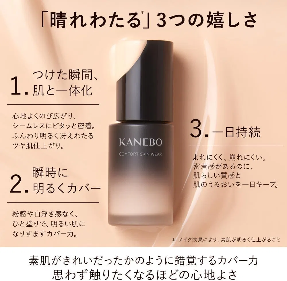 Тональное средство Kanebo Comfort Skin Wear, оттенок Ochre C, 30 мл — фото 3