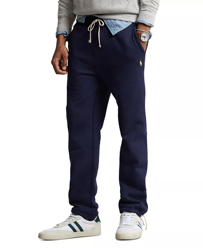 

Мужские флисовые спортивные брюки Signature Fleece Sweatpant Polo Ralph Lauren, синий