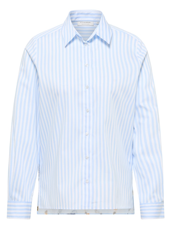 

Свободная блузка светло-голубого цвета Eterna