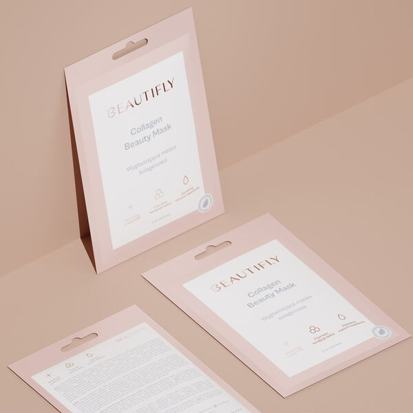 Эссенция Beautifly — Разглаживающая коллагеновая , ./1 упаковка. Collagen beauty mask — фото 2