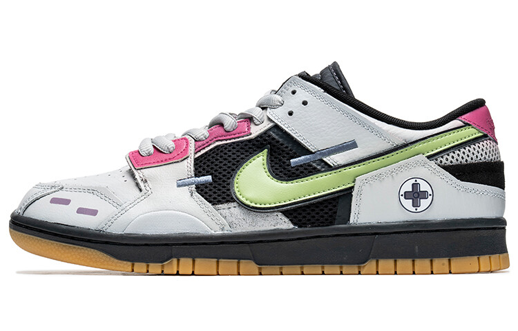 

Кроссовки Nike Dunk Skateboard Shoes Men Low-Top Gray Green