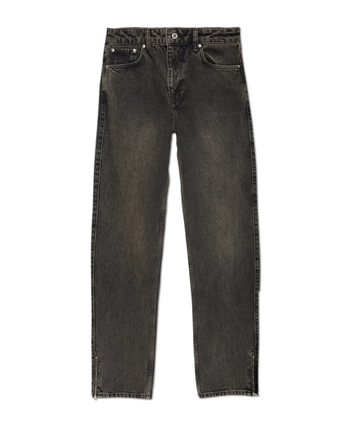 

Джинсы со вшитыми молниями на штанинах Represent, серый