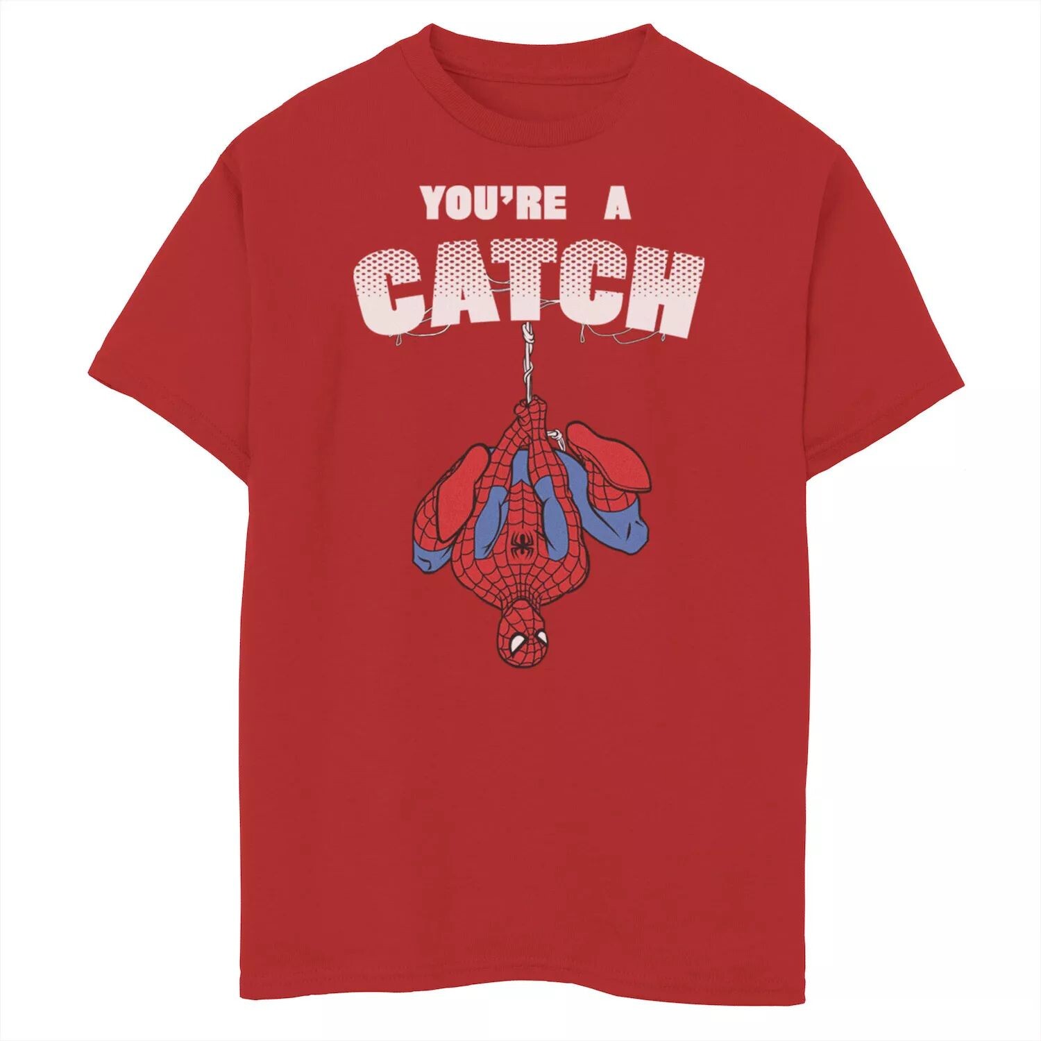 

Футболка с рисунком Marvel Spiderman Catch Love для мальчиков 8–20 лет Marvel