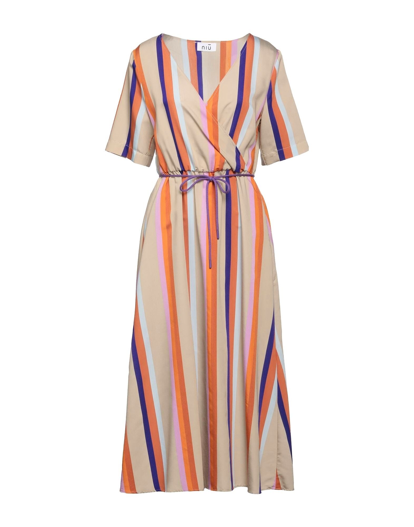 

Платье миди Niū, бежевый