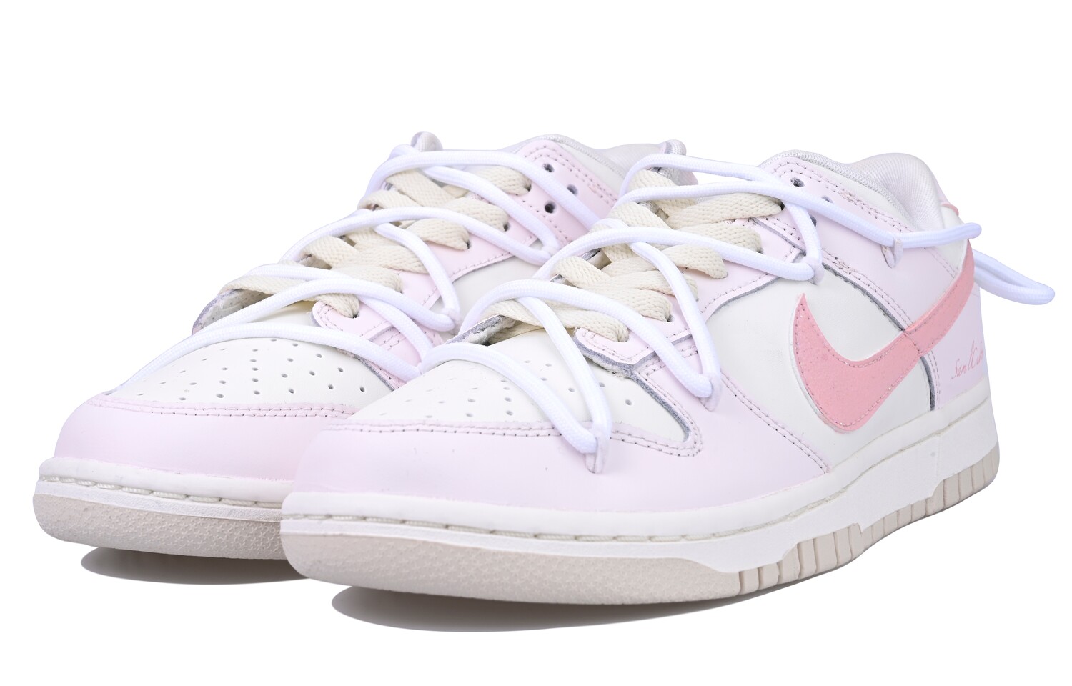 

Кроссовки для скейтбординга Dunk женские, низкие, розовый Nike, розовый