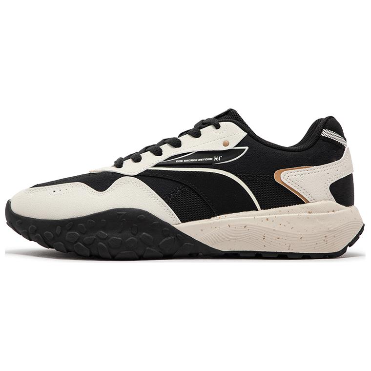 

361° Кроссовки Life Collection с противоскользящей подошвой, износостойкие, мужские, черно-бежевые