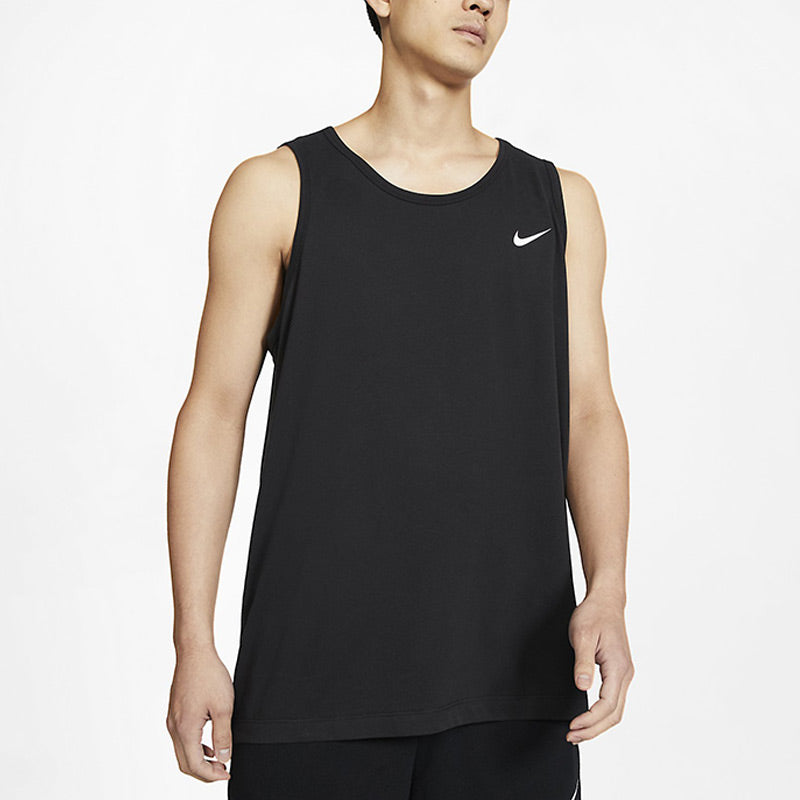 Жилет Men's Nike Dri-fit Training Breathable Casual Sports Quick Dry Black Vest — фото 3