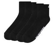 

Носки Skechers Quarter Skechers Unisex Quarter Cushioned 4 шт, черный