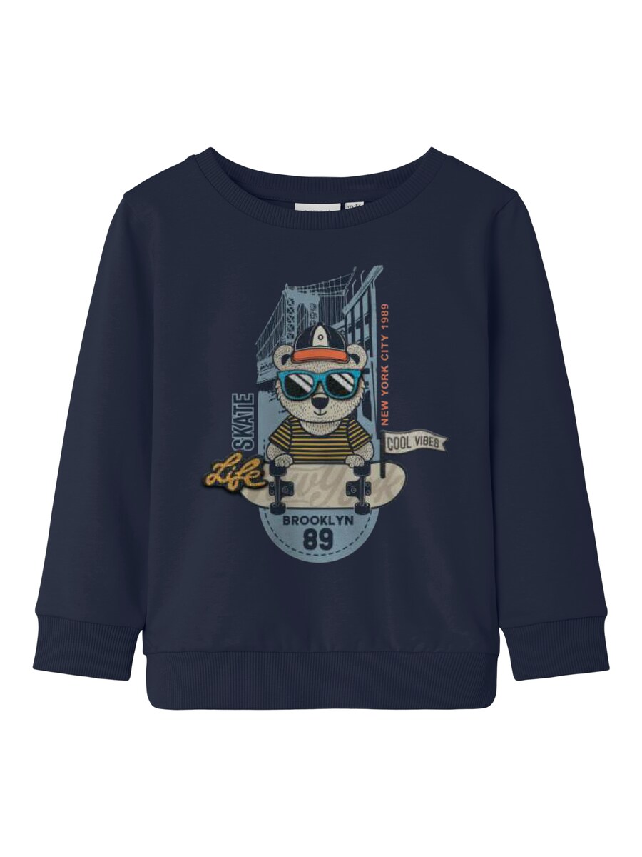 

Толстовка NAME IT NMMLEN, цвет Navy/Dusty blue