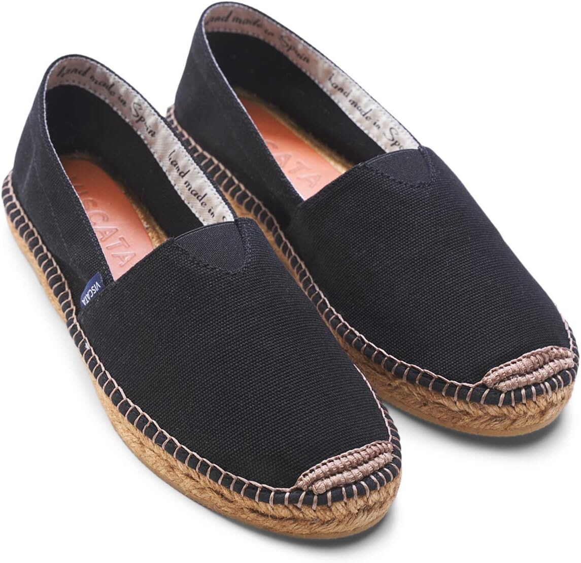

Лоферы Barceloneta Espadrilles VISCATA, цвет Black Canvas