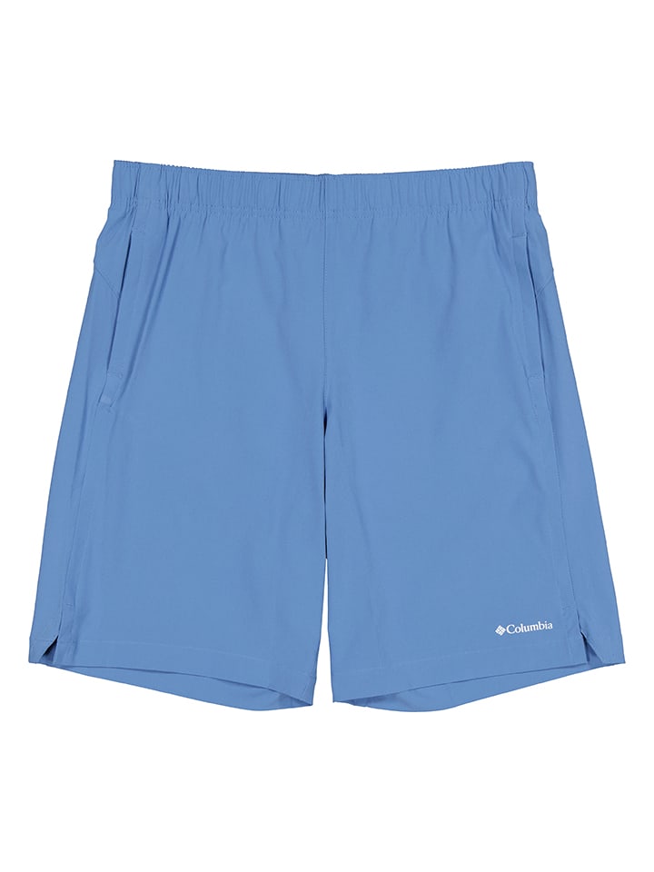 

Светло-голубые функциональные шорты Columbia