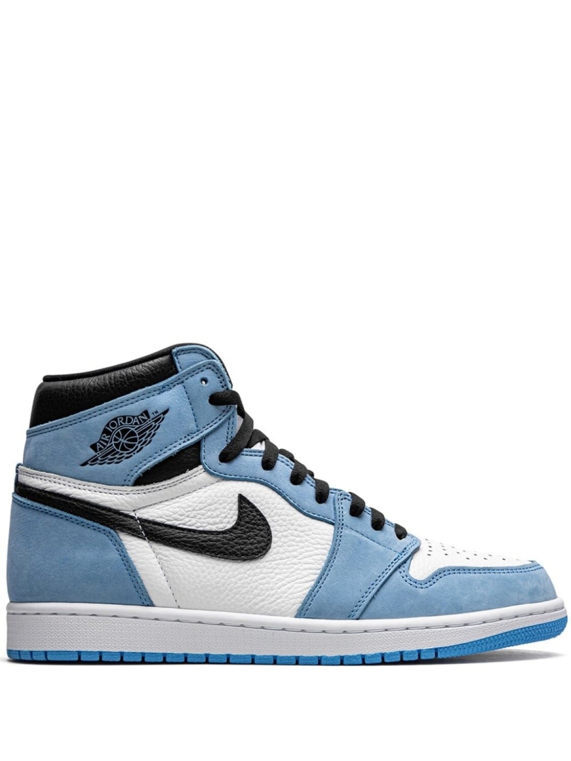 

Jordan кроссовки Air Jordan 1 Retro High University Blue, синий дубль