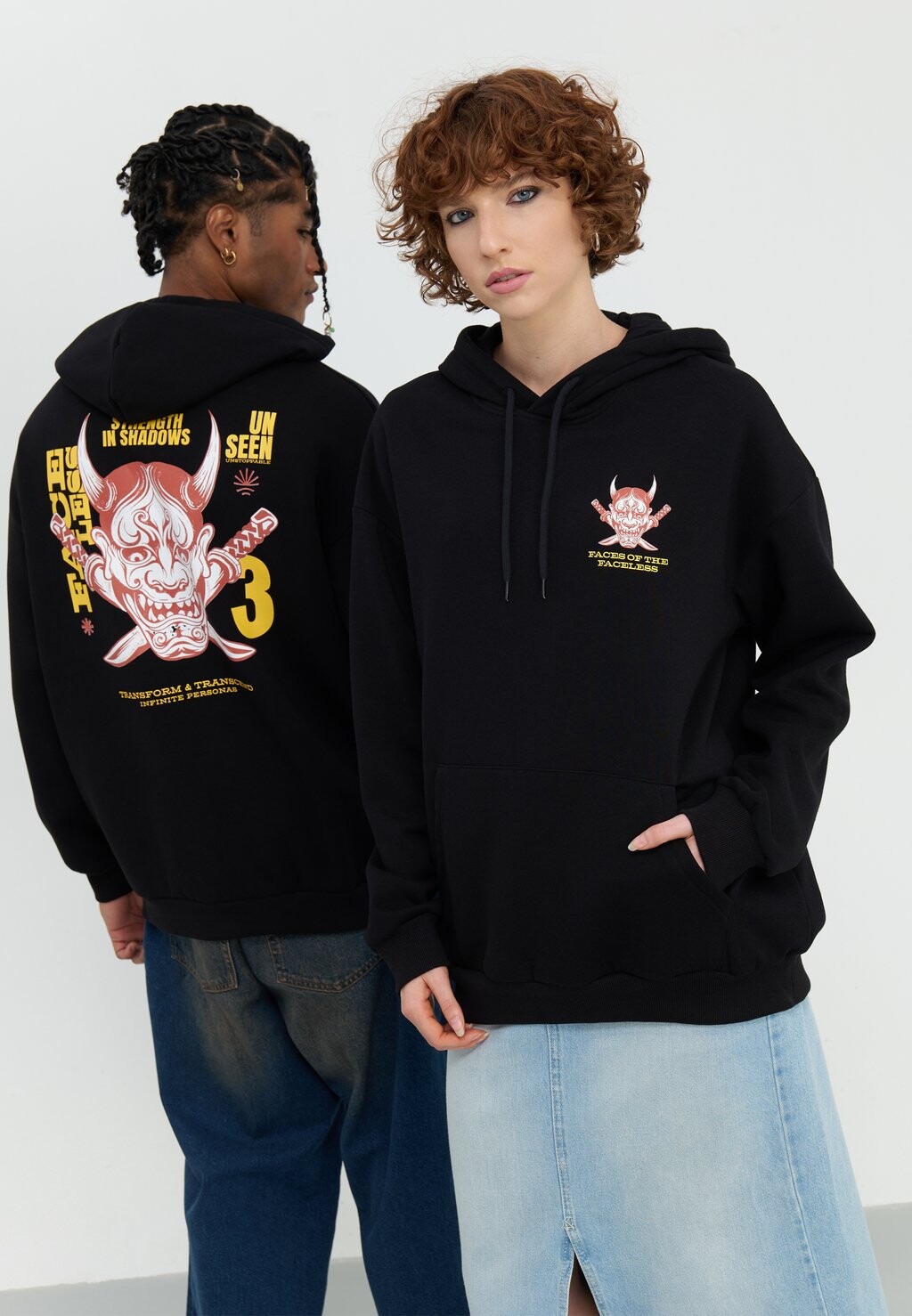 

Толстовка с капюшоном UNISEX YOURTURN, черный