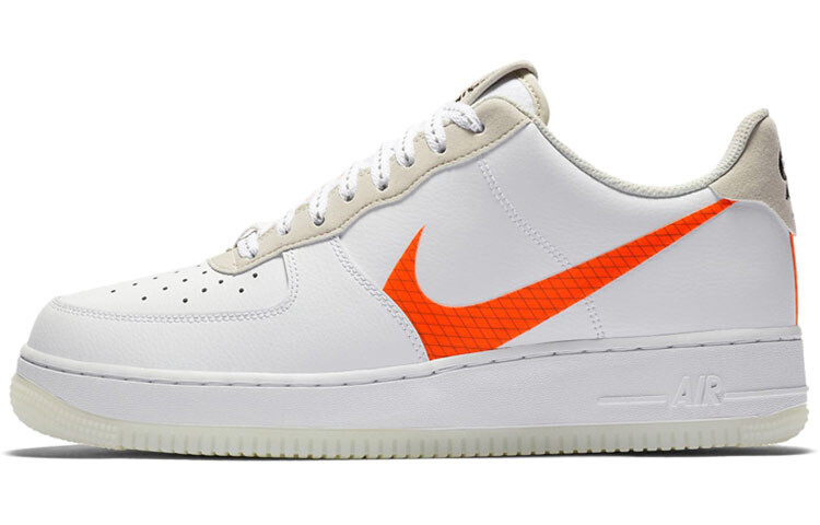 

Кроссовки Nike Air Force 1 Low '07 LV8 оранжевого цвета с галочкой, Оранжевый;серый, Кроссовки Nike Air Force 1 Low '07 LV8 оранжевого цвета с галочкой