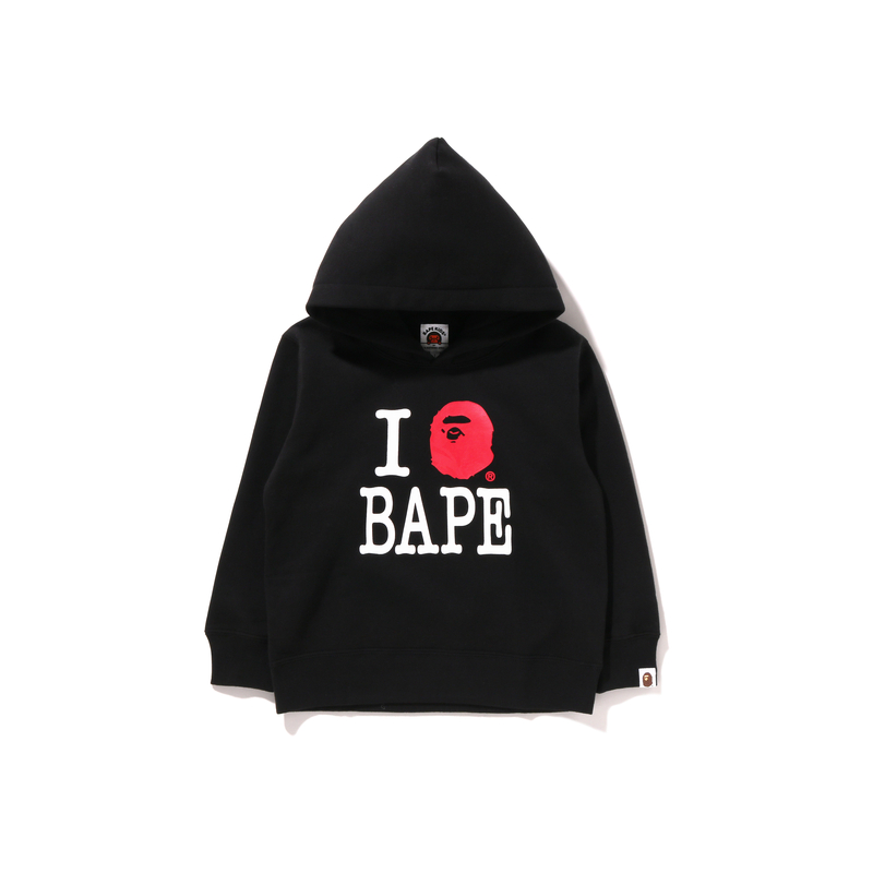 Толстовка для детей 3-7 лет A BATHING APE, черный BKX — фото 2