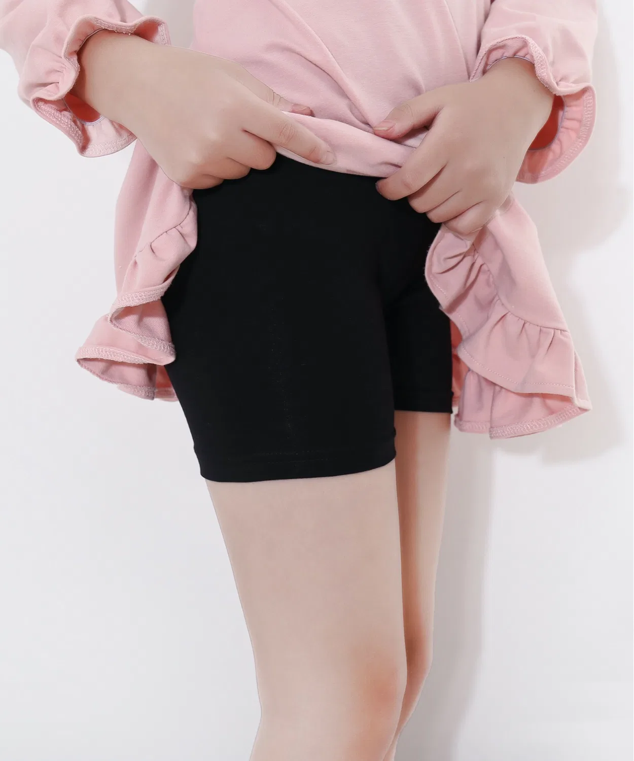 Подштанники детские 1/1 длины SZT Junior stretch черные — фото 4