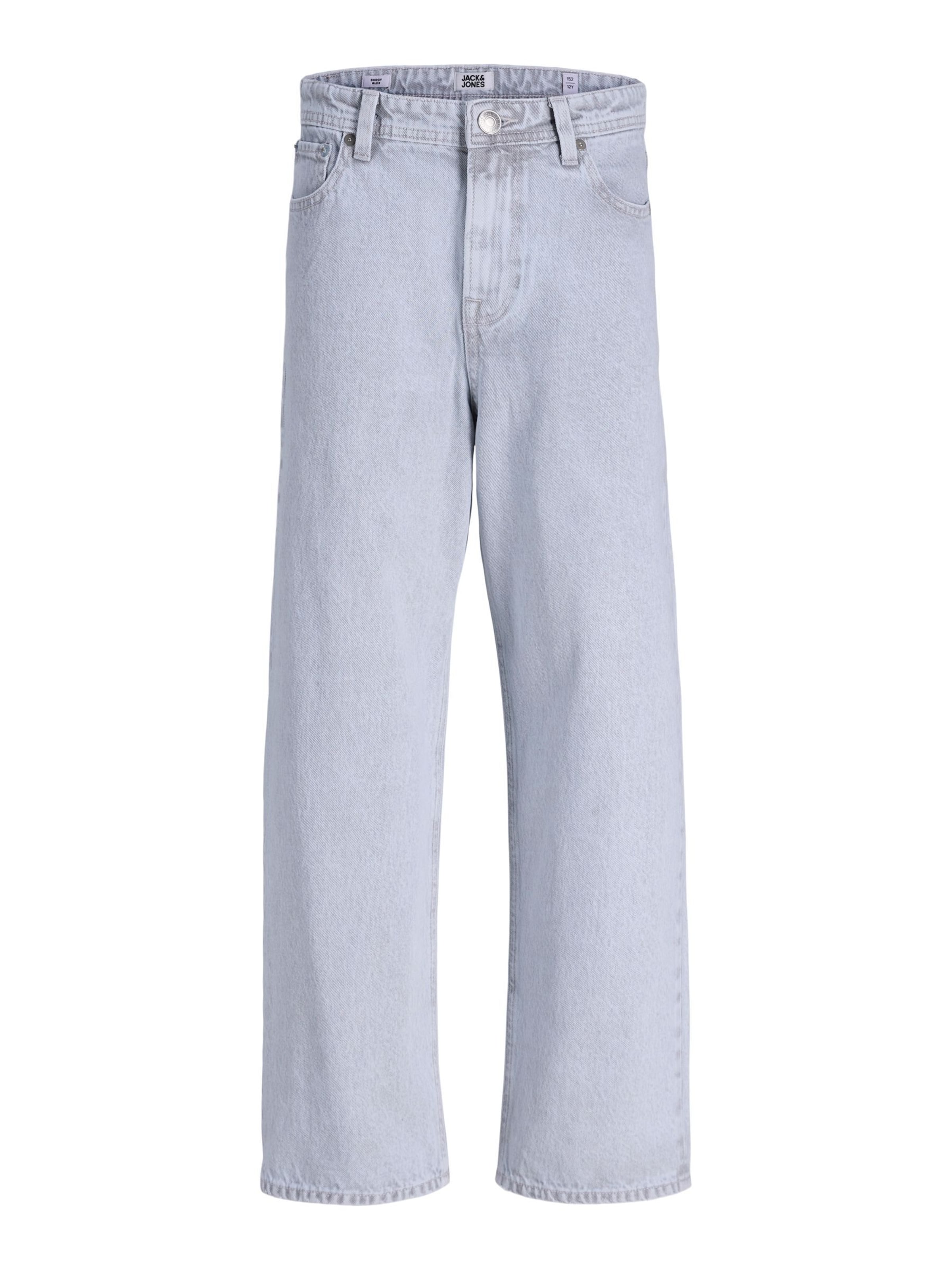 Jack & Jones Junior Багги джинсы 'JJIAlex' в цвете Dusty Blue — фото 4