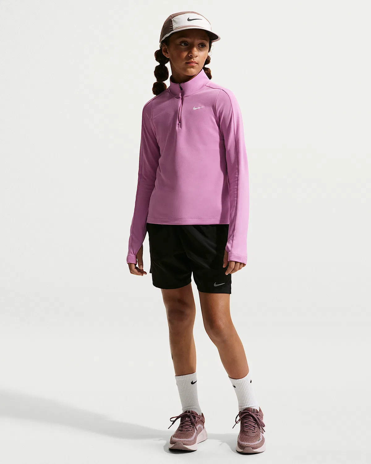 Детские тренировочные шорты Nike Stride Dri-FIT, Black