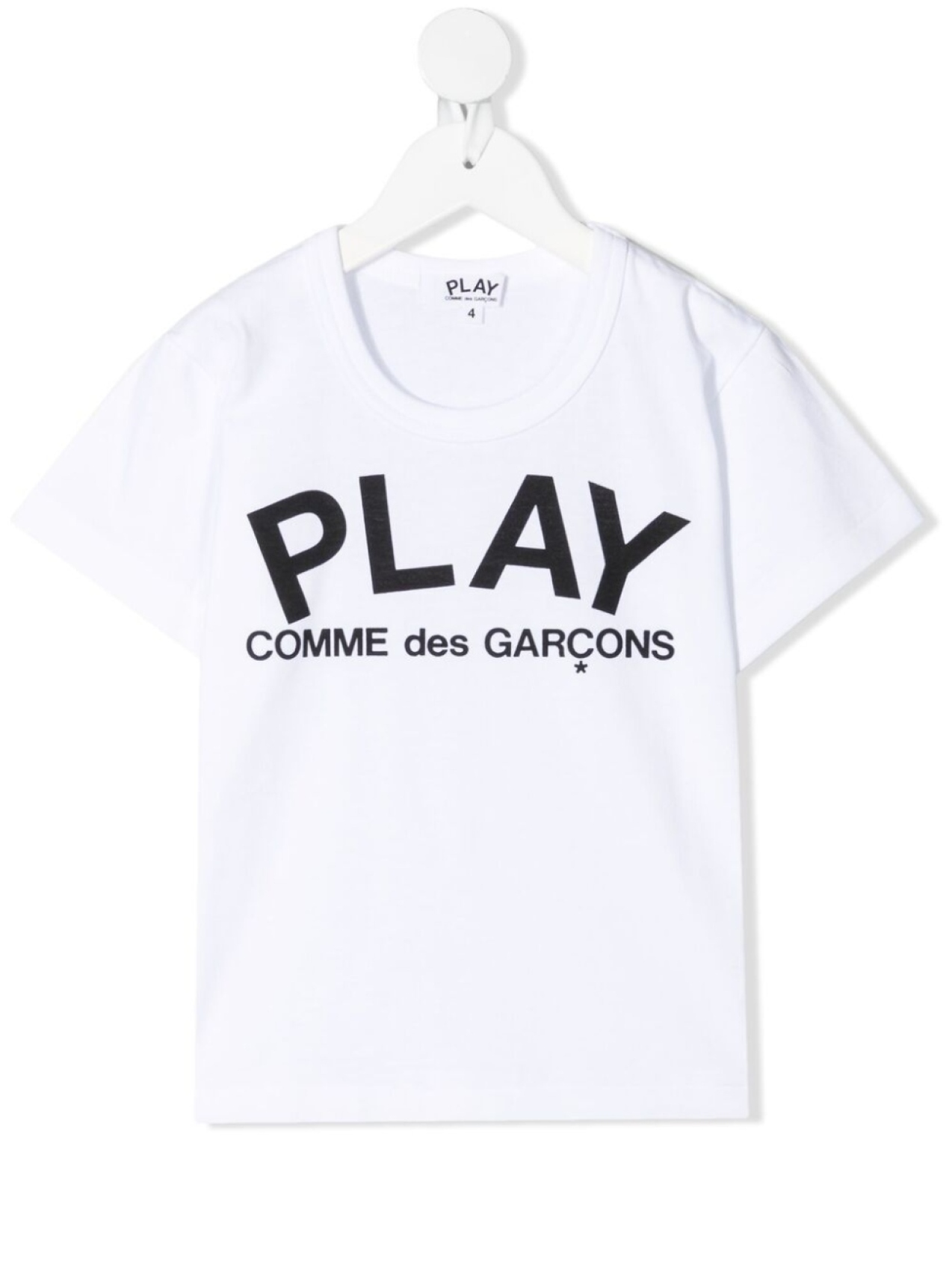 

Comme des Garçons футболка с логотипом, белый