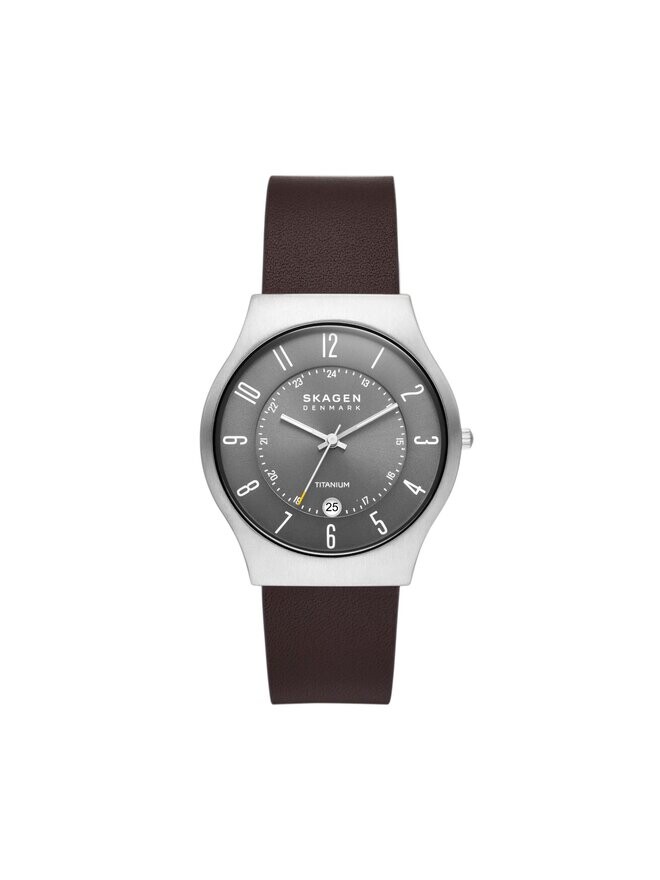 

Часы Malbye Gent Skagen, коричневый
