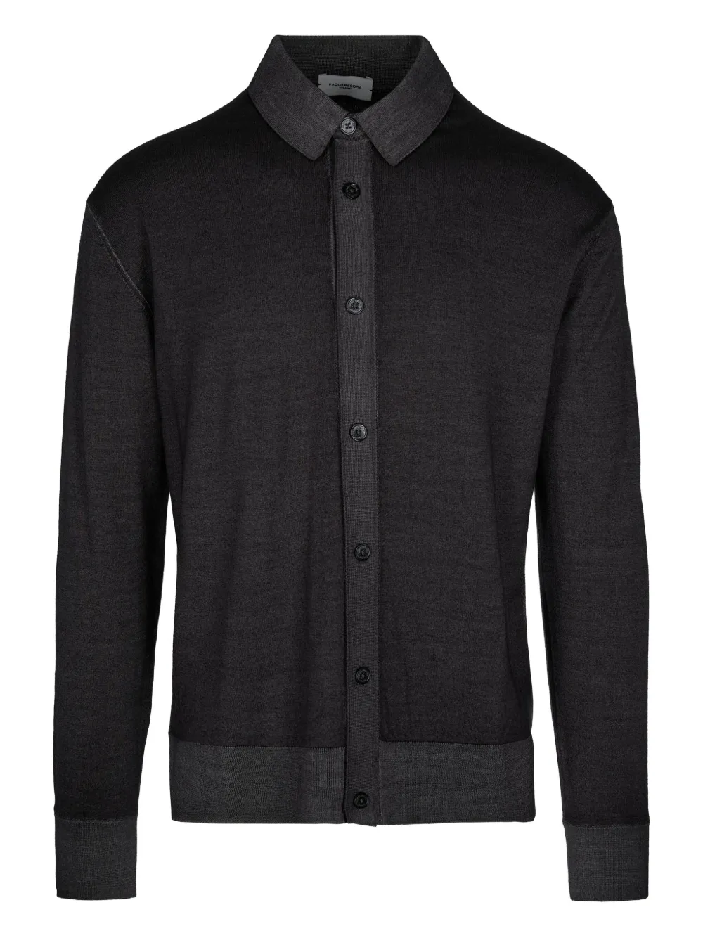 

Кардиган из шерсти на пуговицах Paolo Pecora