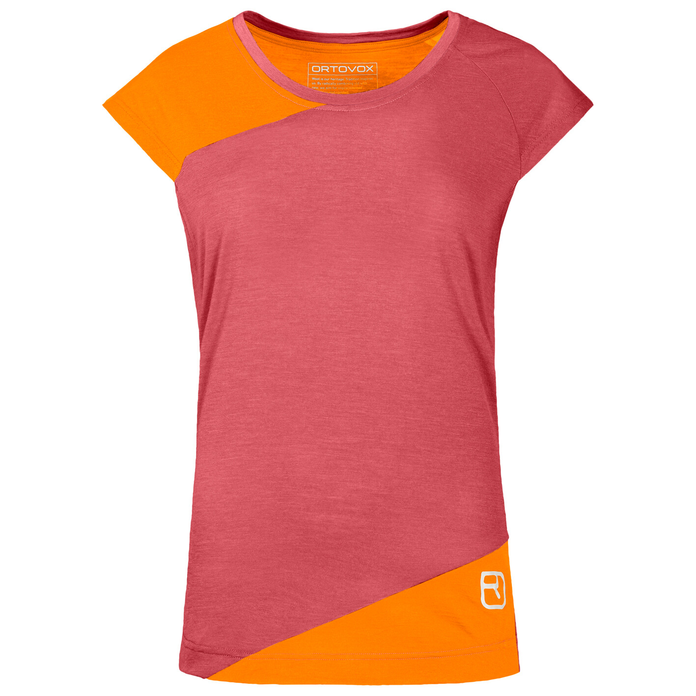 

Рубашка из мериноса Ortovox Women's 120 Tec T Shirt, цвет Wild Rose