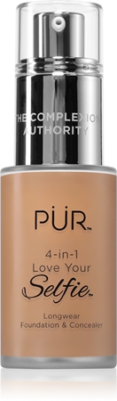 

2 в 1 тональный крем и консилер PÜR Cosmetics 4-in-1 Love Your Selfie, MG7 30 ml
