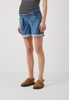 

Джинсовые шорты MLNEWBARKA BELTED Mamalicious, светло-голубой