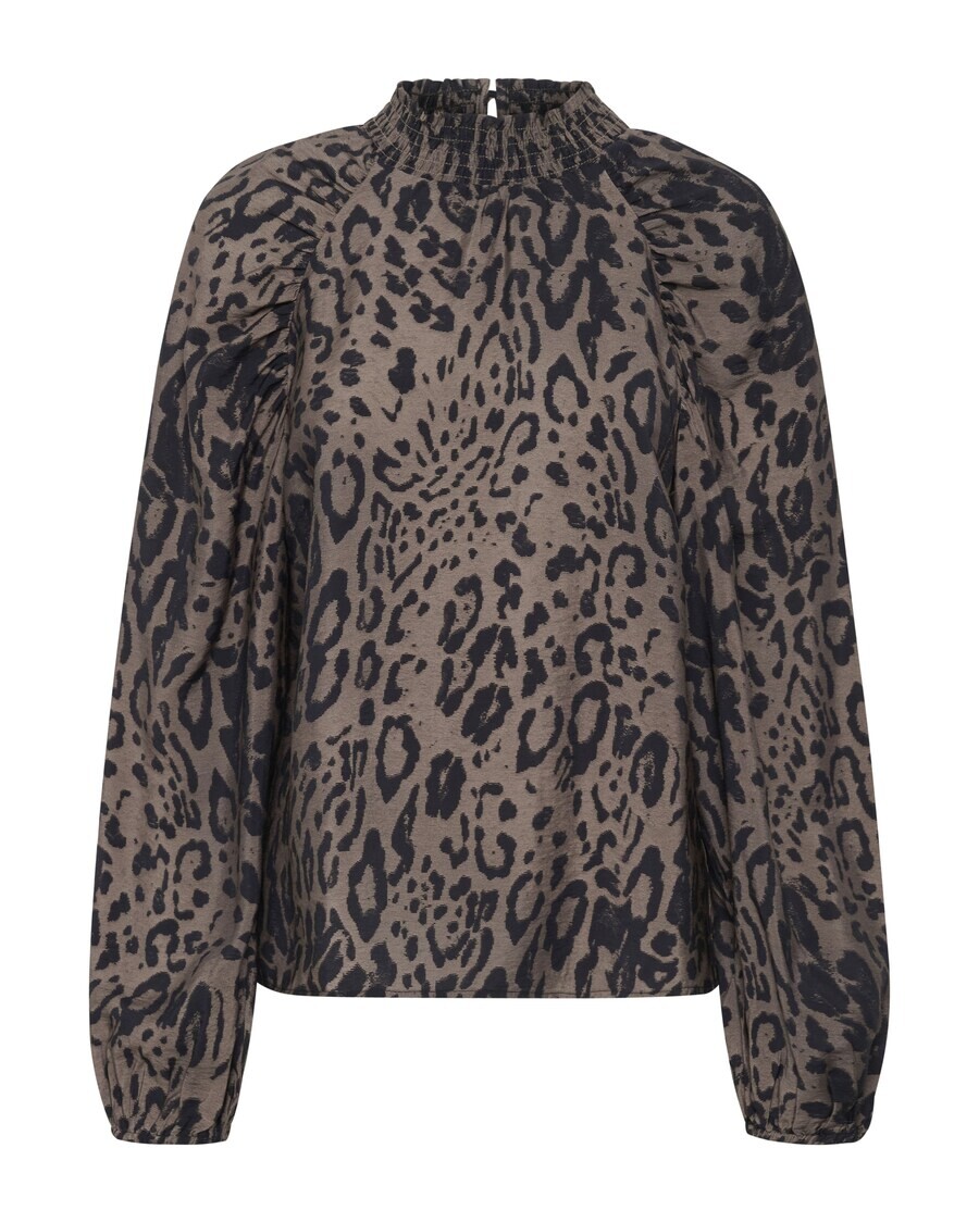 

Блузка Kaffe Blouse Jemma, коричневый
