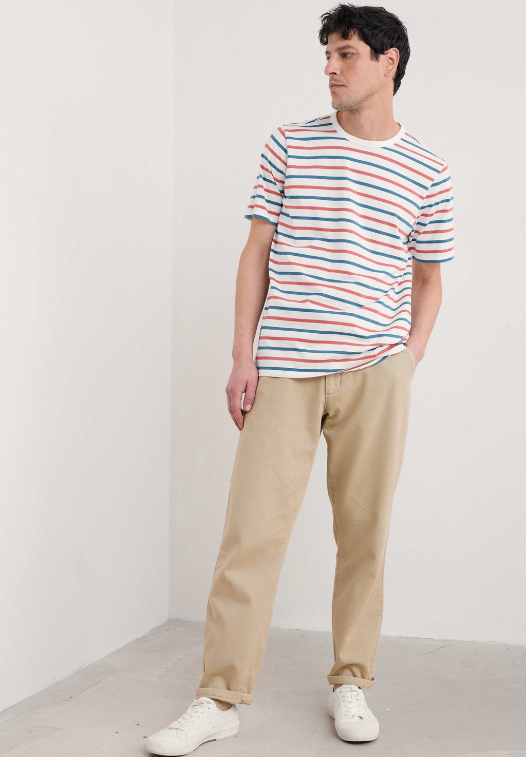 

Футболка с принтом SEVEN SAILOR Seasalt Cornwall, синий