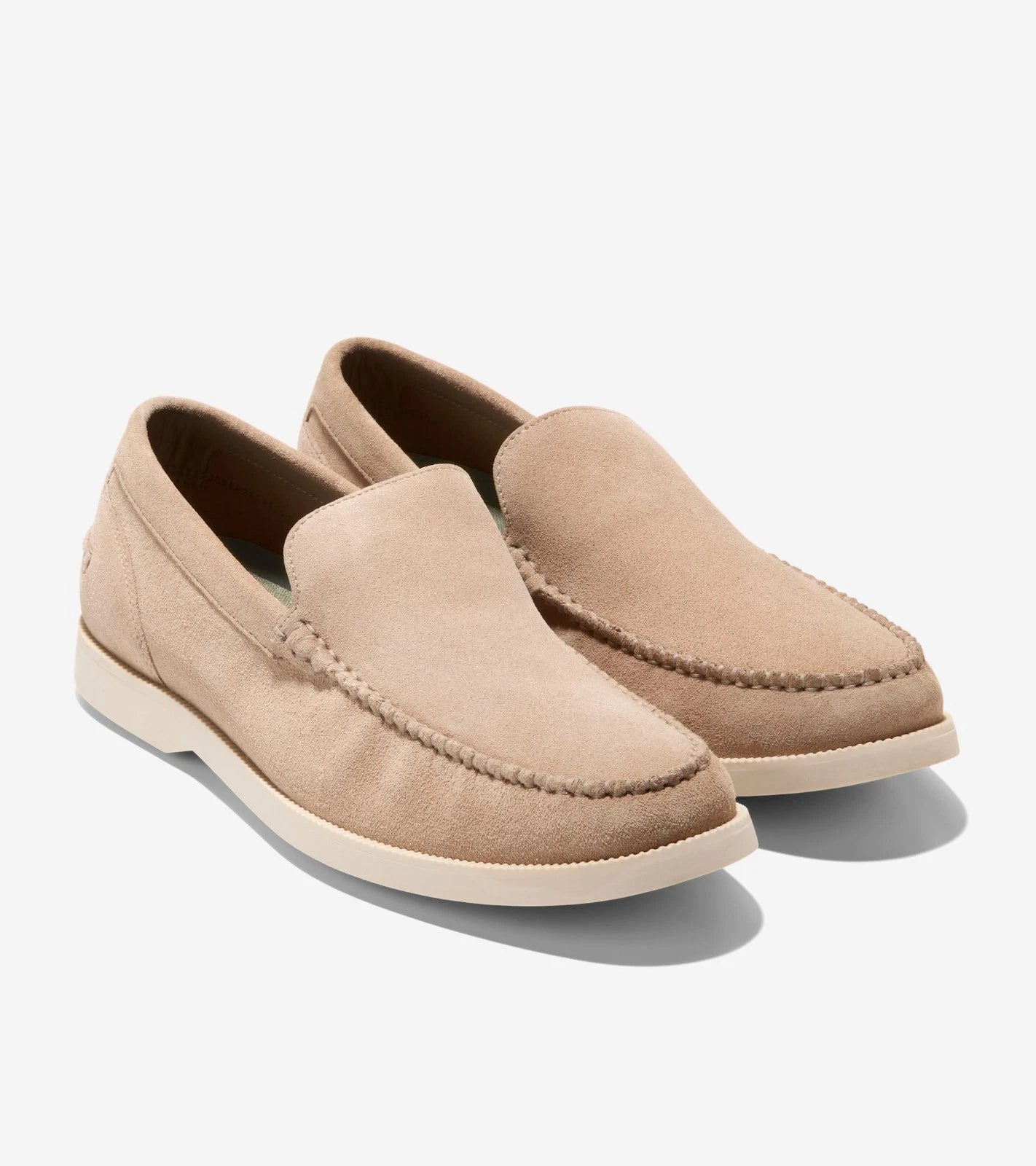 

Мужские бежевые замшевые лоферы Cole Haan American Classics Hampton C40673 GAL2100 Cole Haan, бежевый