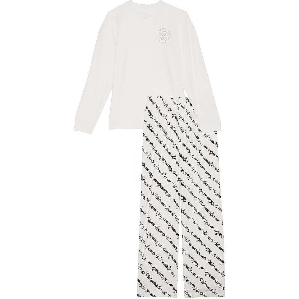 

Victoria's Secret Пижамный комплект женский черно-белый