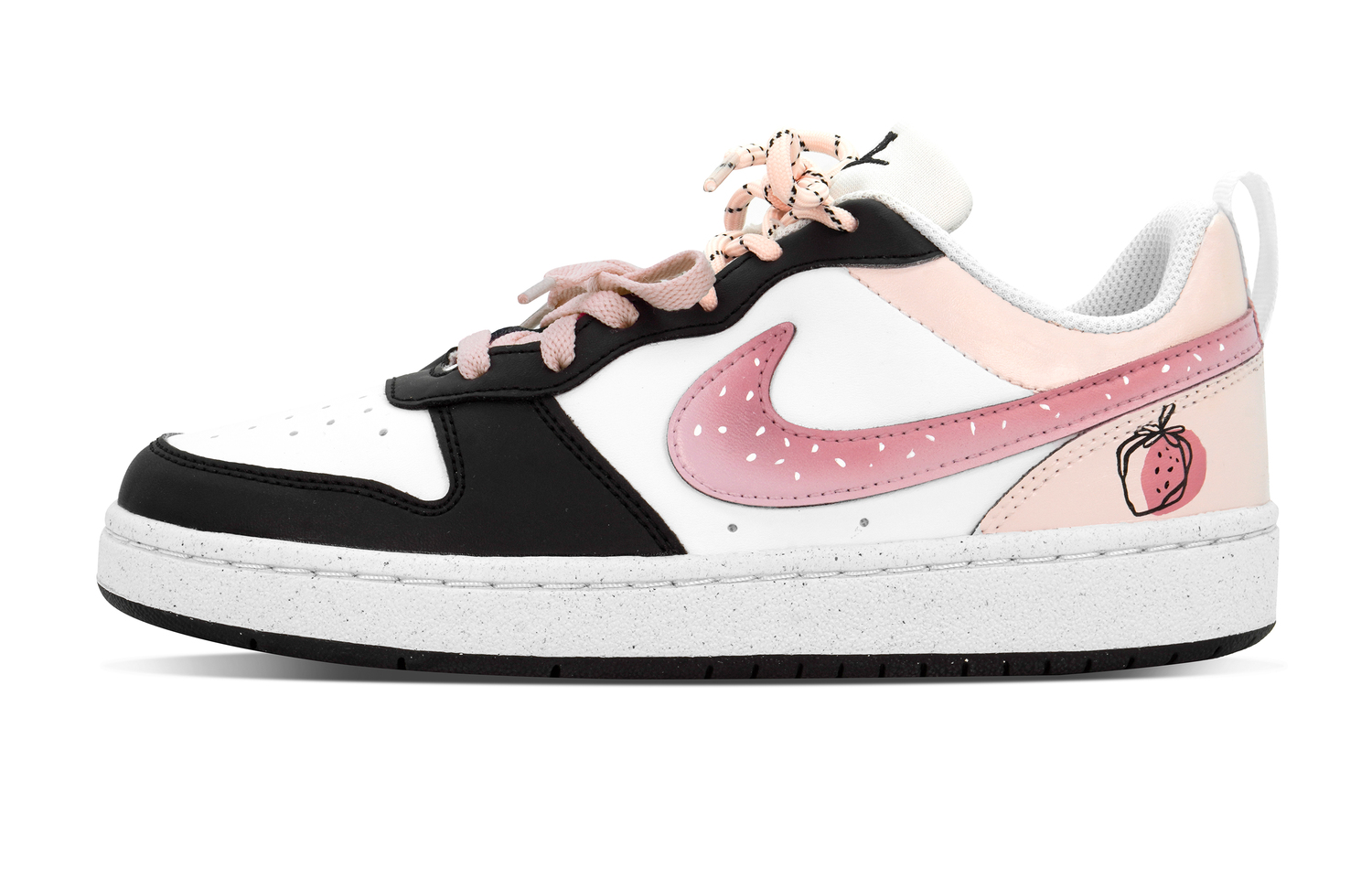 

Детские скейтерские кроссовки Court Borough для младших школьников Nike, черный